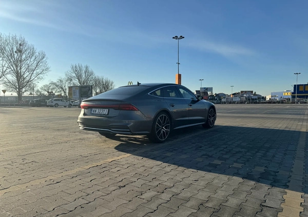 Audi A7 cena 220000 przebieg: 145162, rok produkcji 2018 z Ostroróg małe 277